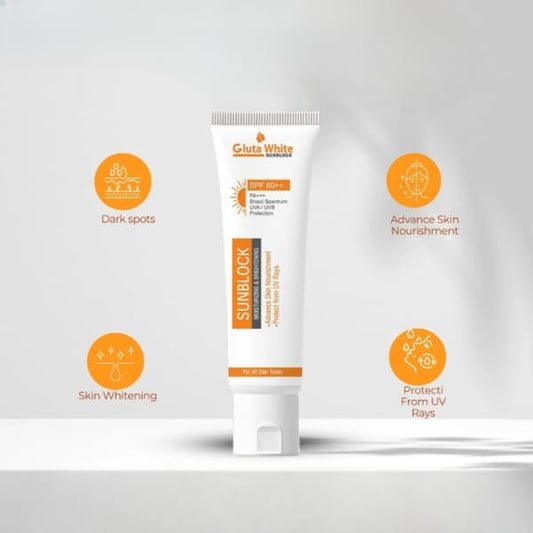 GlutaWhite Skin Brightening Sunblock SPF60