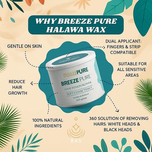 Breeze Pure Halawa Wax