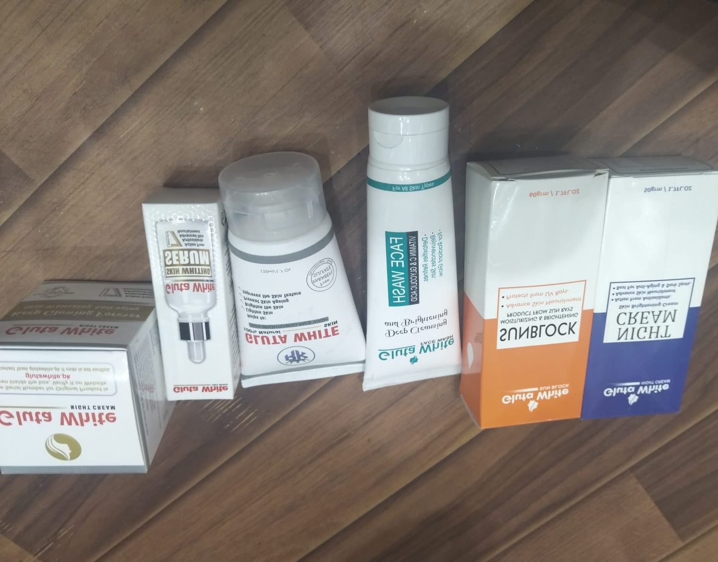 Gluta White 6 in 1 Skin Care Bundle