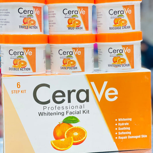 CeraVe Professional Whitening Facial Kit – 6 Step Glow