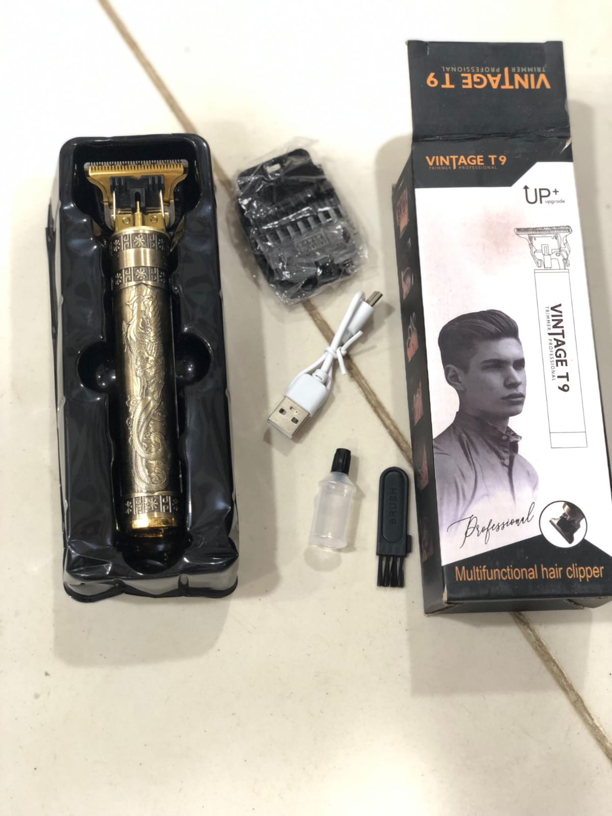 Vintage T9 Metal Body Hair Trimmer
